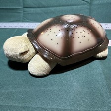 Cloud B Twilight Turtle Nightlight Star Projector Plush Amber Blue Green TESTED