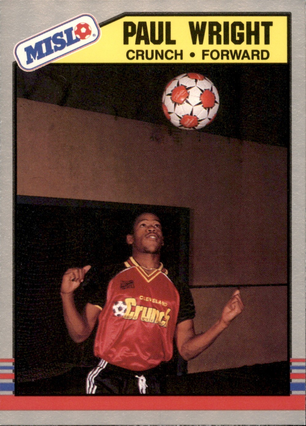 1989-90 Pacific #103 Paul Wright - Cleveland Crunch MISL Indoor Soccer Card