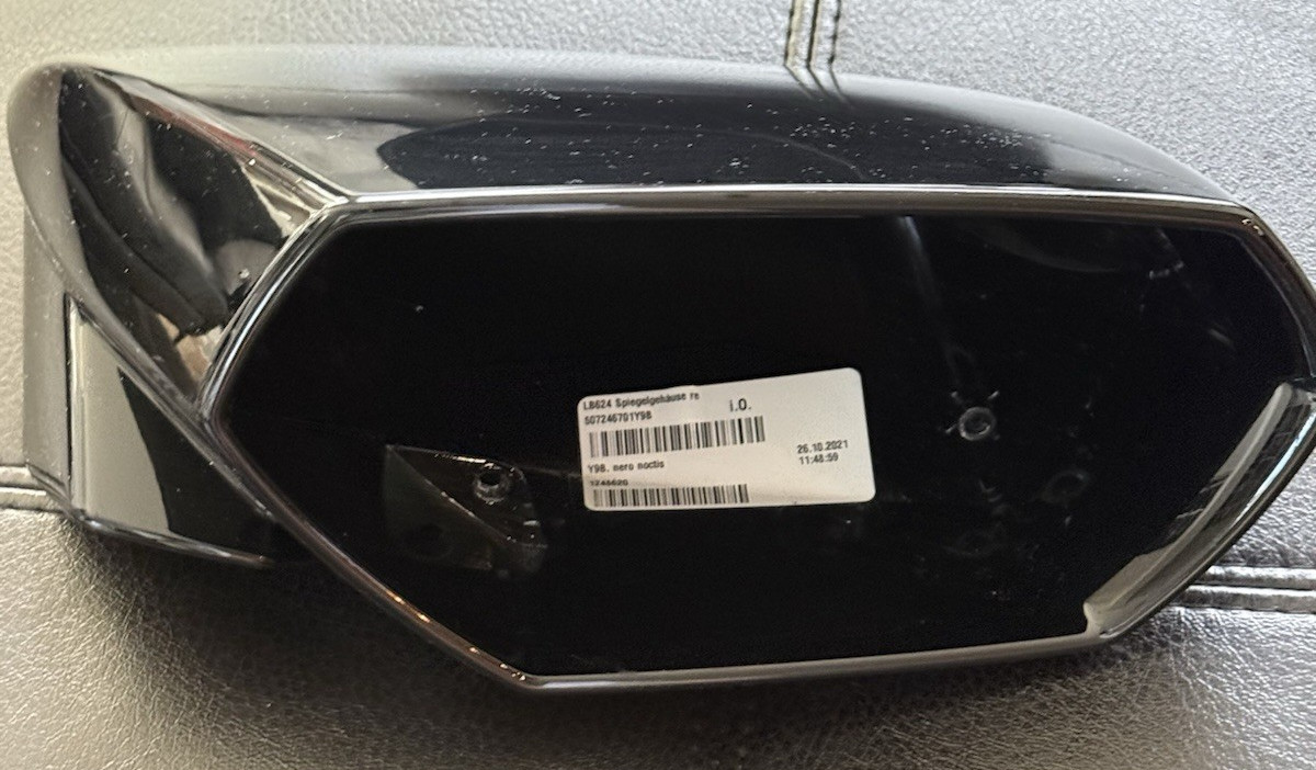 2015-2024 Lamborghini Huracan LH and RH Mirror Upper Housing OEM WITH PPF!!