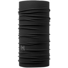 BUFF Original EcoStretch Neck Covering UPF 50 Multi-functional Black Bandana