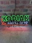 Vintage Kodiak Tobacco Neon Store Sign