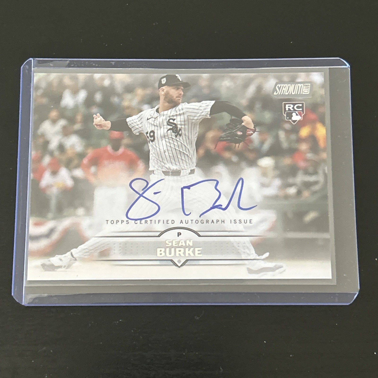 2025 Topps Stadium Club - Autographs Sean Burke #SCBA-SBU (AU, RC)
