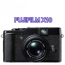 FUJIFILM X10 12MP Digital Camera with 12 Megapixel Optical Zoom Black