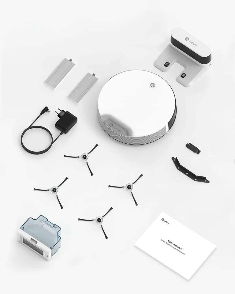 Lefant N1 4500Pa Roboter Staubsauger Saugroboter Motor Robot Vacuum Cleaner - Bild 2 von 4