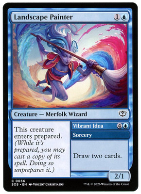 Landscape Painter - 0056 - Secrets of Strixhaven SOS - NM/M MTG