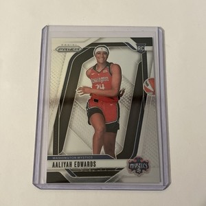 2024 Panini Prizm WNBA - Aaliyah Edwards #142 Silver Prizm (RC) Rookie Mystics