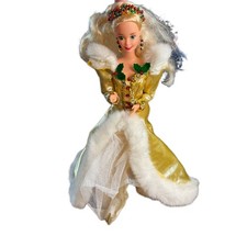 Mattel 1994 Happy Holidays Barbie Doll Vintag...