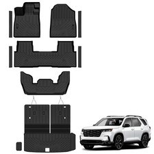 Floor Mats Cargo Mat With Backrest Mat For 2026-2023 Honda Pilot Floor Mats Cargo Mat With Backrest Mat For 2026-2023 Honda Pilot