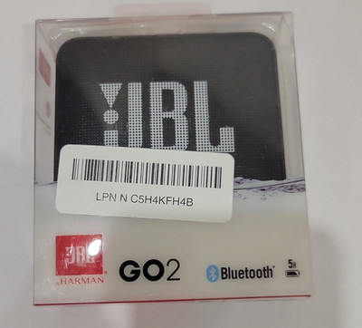 JBL - Go 2 Portable Bluetooth Speaker - Black - (Read Desc)