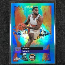 2024-25 Topps Chrome NBL DARIUS DAYS Base Aqua /199 #31