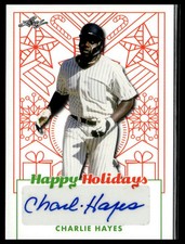 2023 Leaf Happy Holidays Autograph #BA-CH2 Charlie Hayes