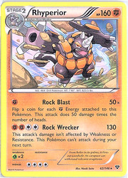Rhyperior 62/146 XY Base Set Holo Rare