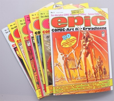 Epic Comic-Kunst für Erwachsene Auswahl SC Fantasy Comic Heft Condor Verlag