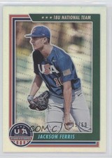 2022 Panini USA Baseball Stars & Stripes Holo Blue 35/60 Jackson Ferris #95 h3a