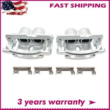 Rear Brake Calipers Kit Wbracket For Chevrolet Silverado 2500 Hd 2001-2010