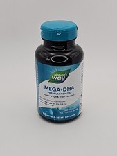 Natures Way Mega-DHA Premium Fish Oil 60 CT  ...