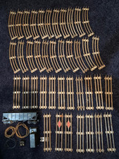 Lionel Train 027 gauge lot of 40 tracks and o...