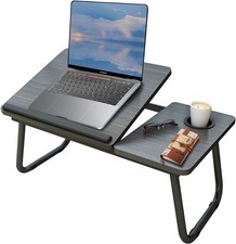 Foldable Laptop Table Stand Lap Sofa Bed Tray...