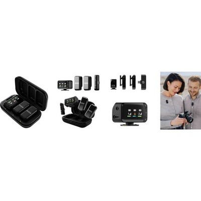 Ansteck Mikrofon-Set Rode Wireless Micro Camera Kit Übertragungsart
