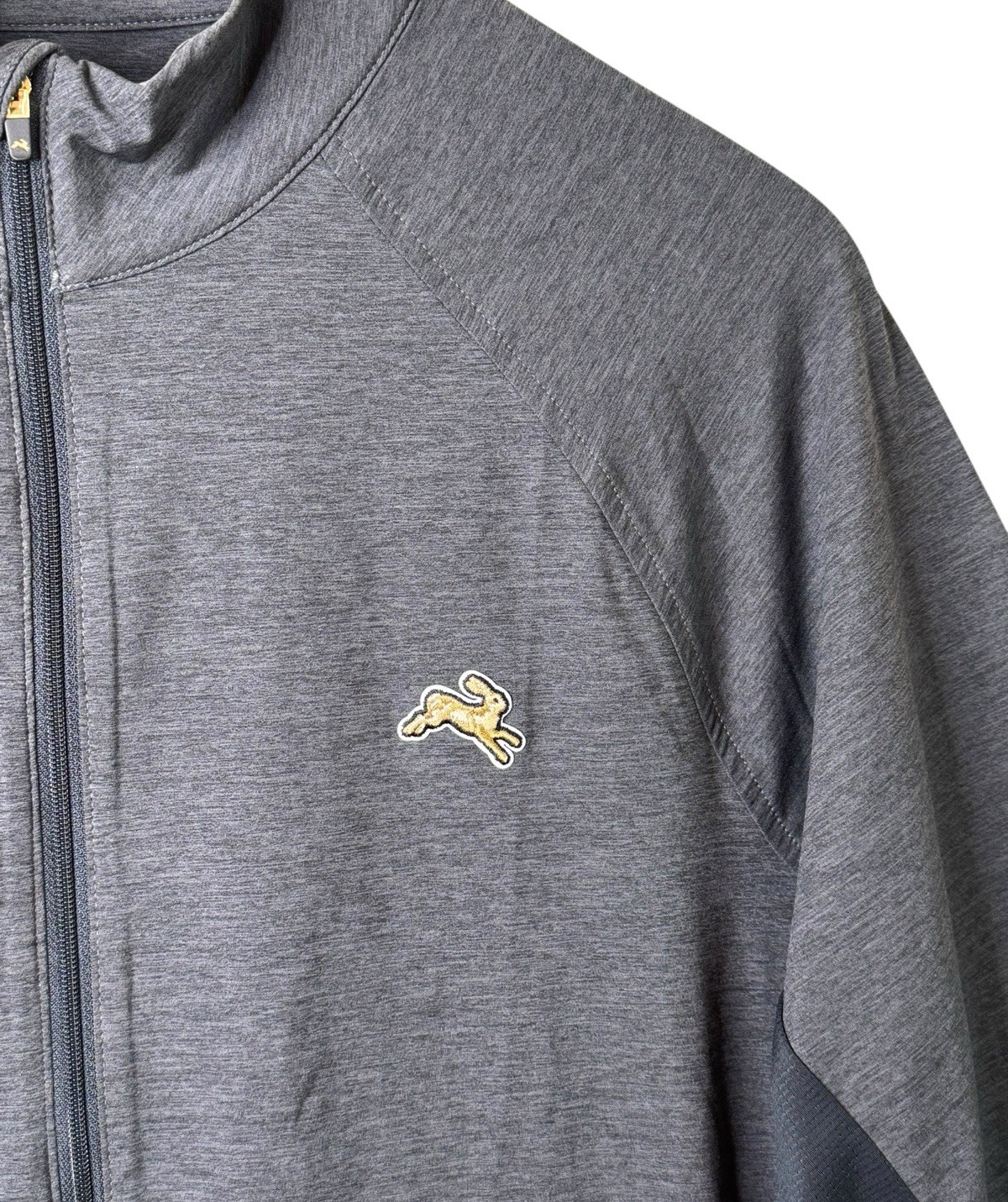 Tracksmith Session Full Zip Running Jacket Heathe… - image 4