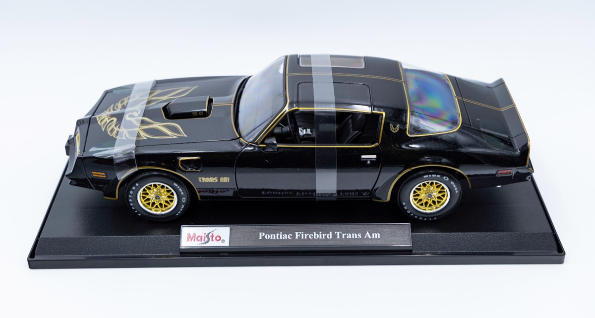 Maisto 1:18 Diecast Model Car - Pontiac Firebird Trans Am Black | eBay