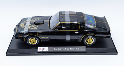 Maisto 1:18 Diecast Model Car - Pontiac Firebird Trans Am Black | eBay