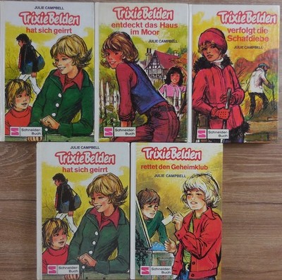 5 Bände Trixie Belden von Julie Campbell - Schneider Buch
