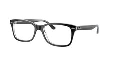 Ray-Ban Optical RX 5428 black on transparent 2034 Eyeglasses
