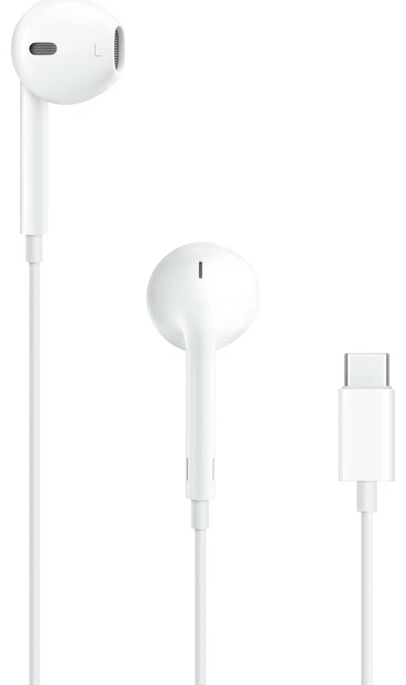 Genuine Apple USB-C Wired Headphones Earphones For iPhone 17 16 15 Pro Max - Image 2 of 4