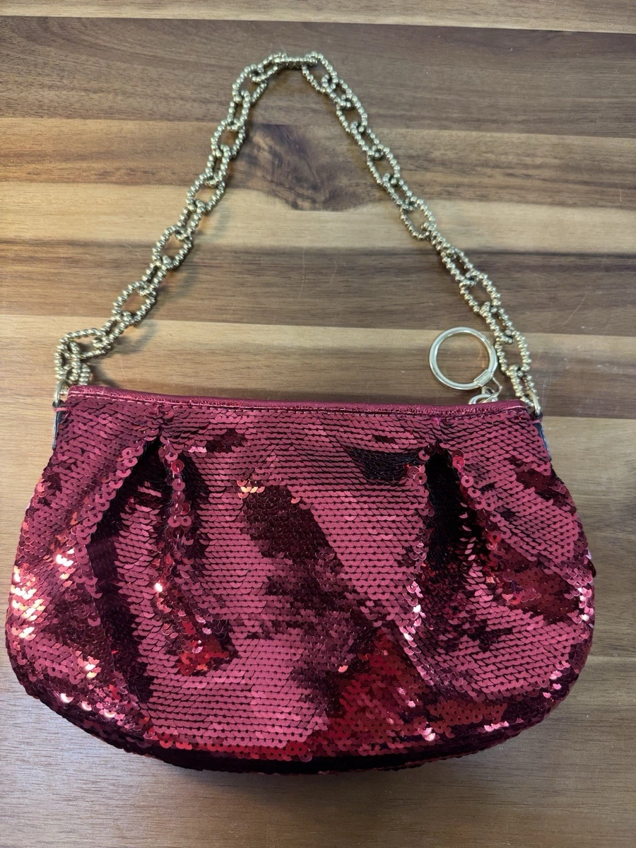 バッグ Coach Poppy Sequin Shoulder Bag Red Coach Sequin Red Bags & Handbags for Women for sale - eBay