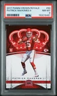 Patrick Mahomes Rookie 2017 Panini Crown Royale #84 RC PSA 8