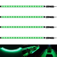 Boat Led Strip Lights, 4 Pcs 24'' Marine Interior Courtesy Deck Navigation Li...