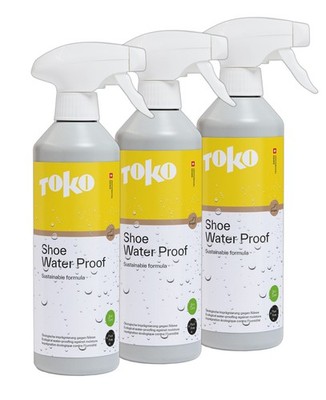 Toko Shoe Water Proof - Schuhimprägnierung und Pflegemittel - 3er Set
