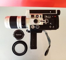 Vintage Design Canon Auto Zoom 1014 Electronic Super 8 Movie Camera