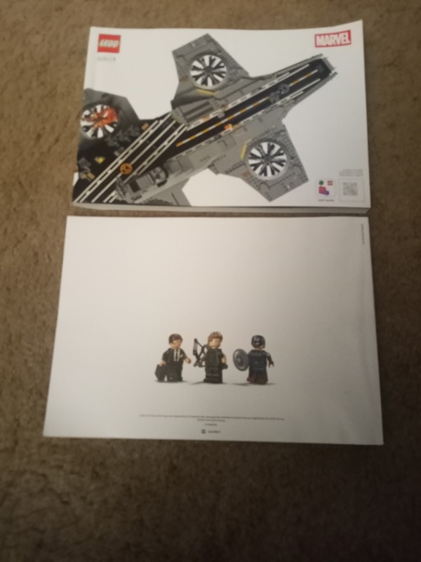 Lego 76354 MARVEL Instructions Only NO Bricks NO Box 