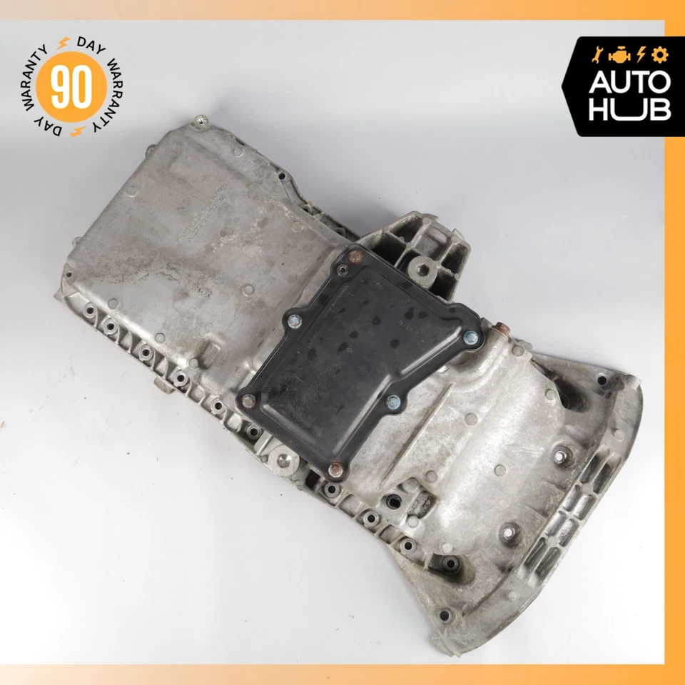 Panela de óleo do motor 07-10 Mercedes W221 S550 CL550 4Matic 2730140702 fabricante de equipamento original - Imagem 2 de 4