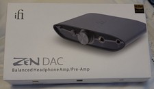 iFi ZEN DAC 3 USB-C DAC Headphone Amplifier Balanced 4.4mm XBass+ Gray