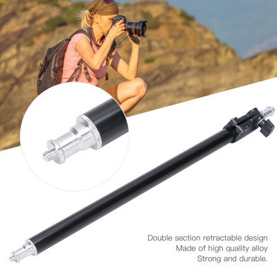 1/4in Screw Universal Extension Rod Double End Retractable Working Length 48  CB