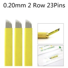 23 Pins Tebori Microblading Blade Permanent Makeup Eyeliner Tattoo Shading Blade