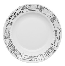Pillivuyt Brasserie Plate, 7.75"
