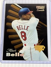1996 Pinnacle Zenith - Albert Belle #95 Artist Proof Cleveland Indians