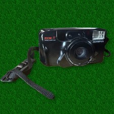 Olympus AZ-210 Superzoom 35mm Film Camera AF Zoom Power Flash