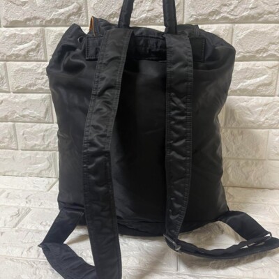 Porter Yoshida & Co Tanker black backpack bag Drawstring Bag | eBay