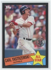 2020 Topps 1985 35th Anniversary All-Stars Black Carl Yastrzemski 228/299 Boston