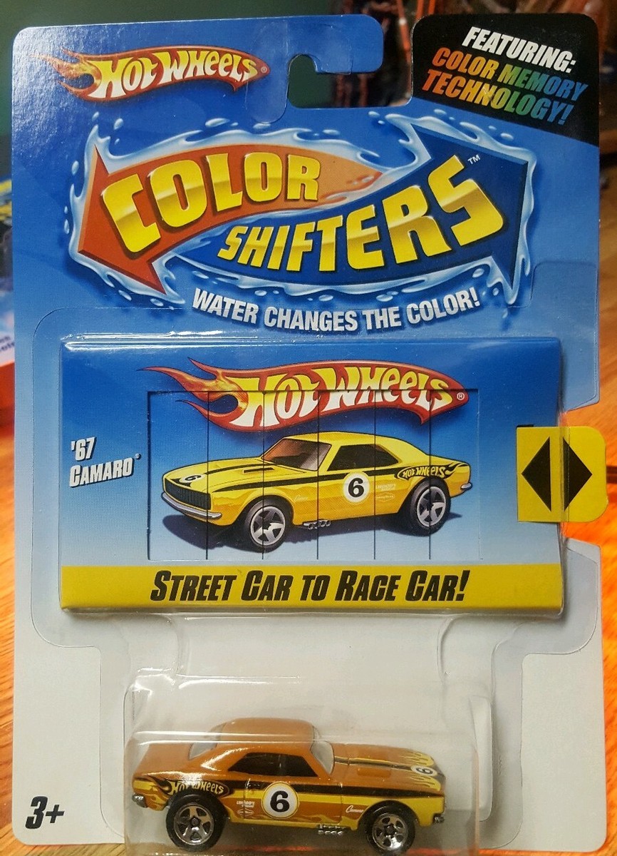 2008 Hot Wheels '67 Camaro Color Shifters Yellow New | eBay