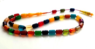 multicolor bonibon Rosary Prayer Worry Beads Tasbih Tasbeeh تسبيح Masbaha مسبحة
