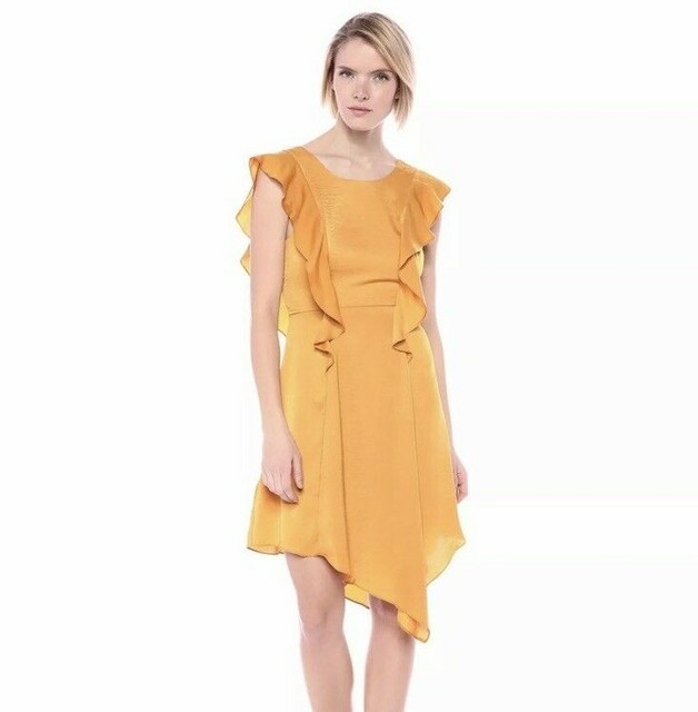 bcbgeneration flutter sleeve dress