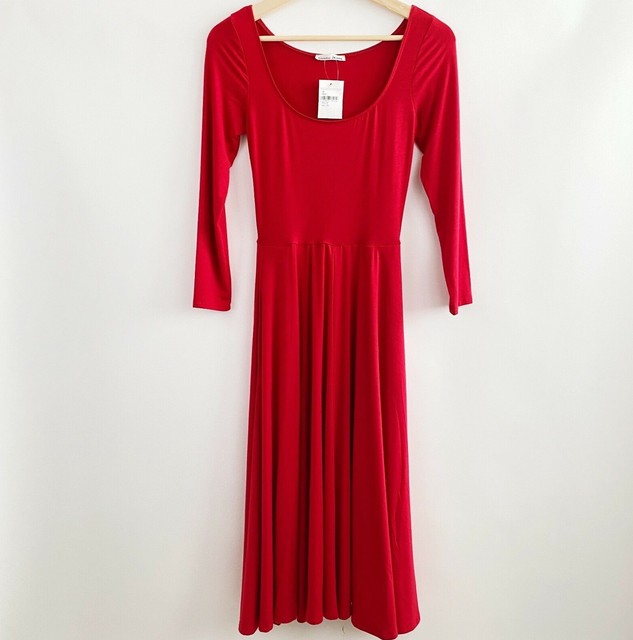 reformation lou midi dress