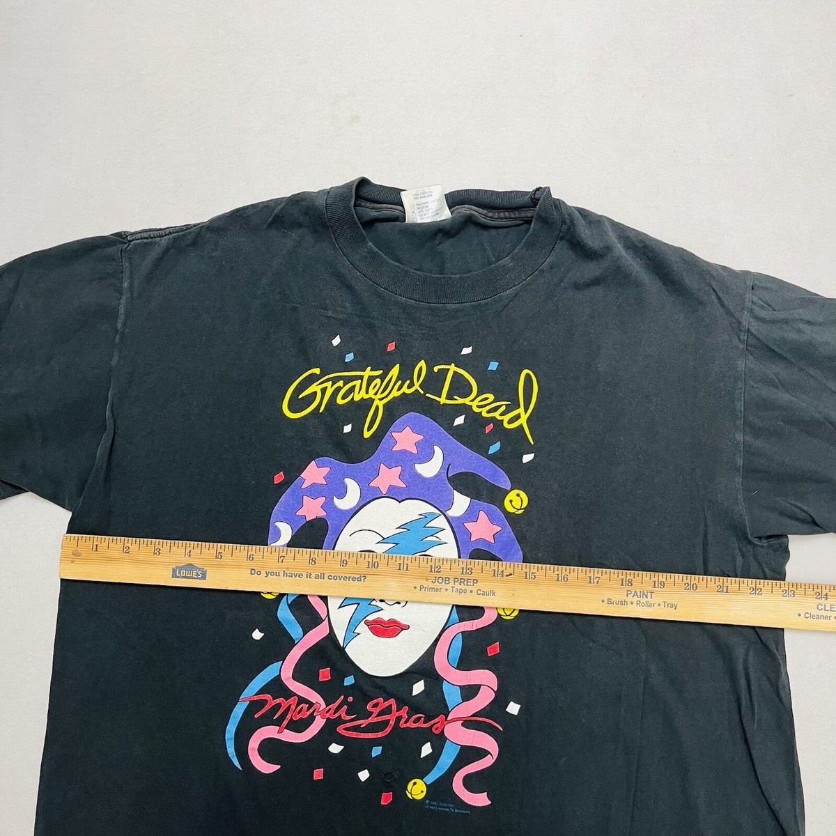 Vintage 90s Grateful Dead Mardi Gras 1993 Single Stitch Jerry 