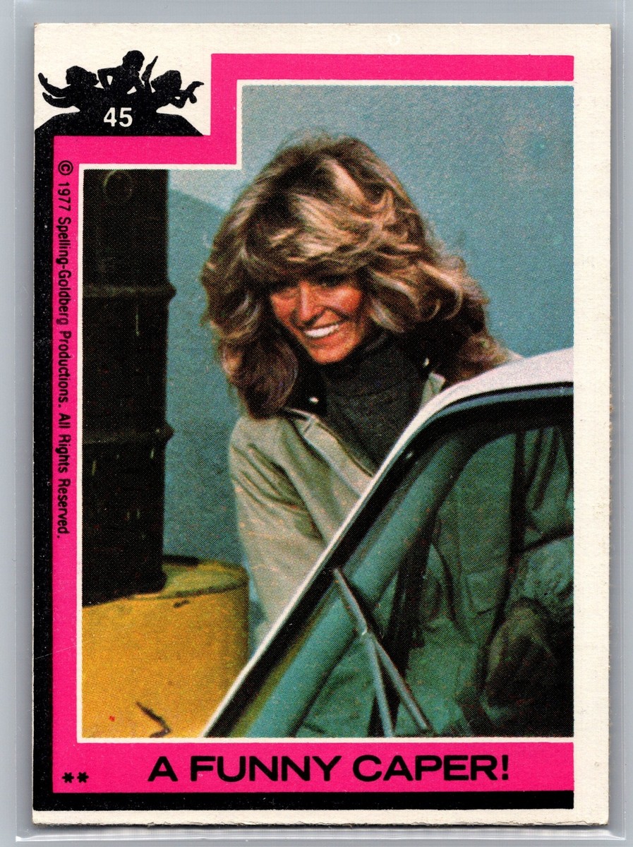 1977 Topps Charlie's Angels - Stickers #45b A Funny Caper! | eBay